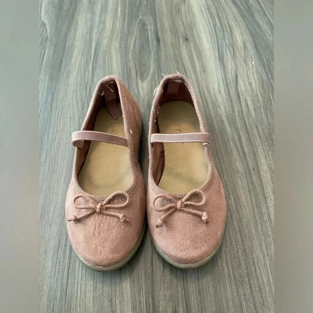 Old Navy Faux-Suede Ballet Flats for Toddler Girls size 7C - Picture 6 of 6
